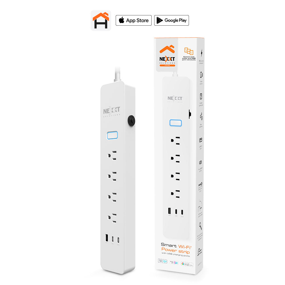 Regleta Inteligente Wi-Fi Nexxt NHP-E710 con protector Regleta Inteligente Wi-Fi Nexxt NHP-E710 con protector